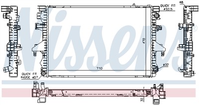 NISSENS 65283A Číslo výrobce: 376719161. EAN: 5707286222595.