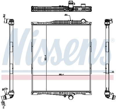 NISSENS 654790 Číslo výrobce: 376906321. EAN: 5707286481695.