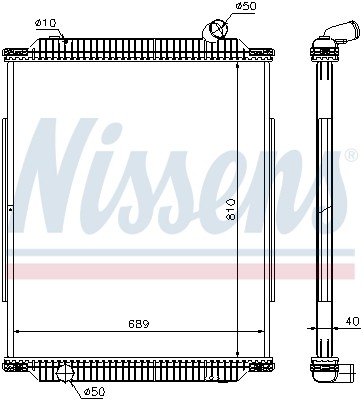 NISSENS 672450 EAN: 5707286349902.