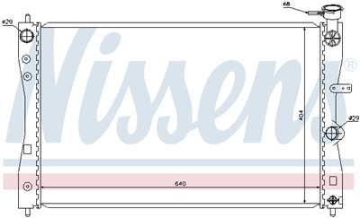 NISSENS 68183 Číslo výrobce: 376735401. EAN: 5707286271357.