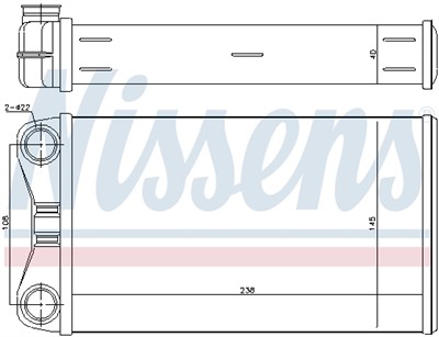 NISSENS 70226 Číslo výrobce: 351000541. EAN: 5707286231788.