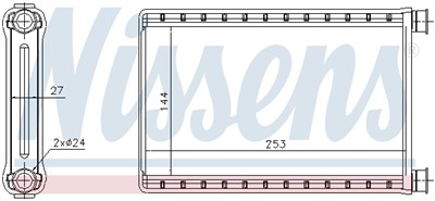 NISSENS 70523 Číslo výrobce: 351331734. EAN: 5707286355668.