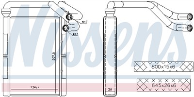 NISSENS 707093 EAN: 5707286451827.