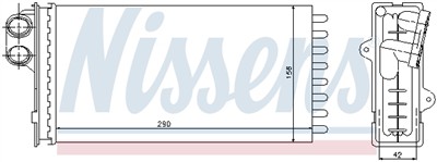 NISSENS 71145 Číslo výrobce: T737R. EAN: 5707286232242.