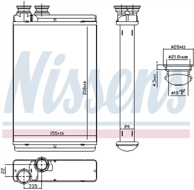 NISSENS 71158 EAN: 5707286271487.