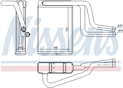 NISSENS 71744 Číslo výrobce: 351313164. EAN: 5707286232648.