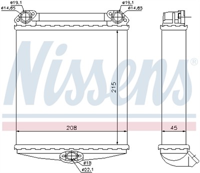 NISSENS 72001 EAN: 5707286233256.