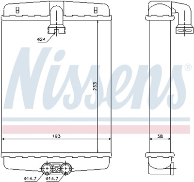 NISSENS 72013 EAN: 5707286233362.