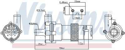 NISSENS 831056 EAN: 5707286486584.