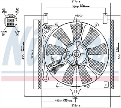 NISSENS 85385 EAN: 5707286244665.