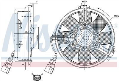 NISSENS 85742 Číslo výrobce: 351043781. EAN: 5707286383869.