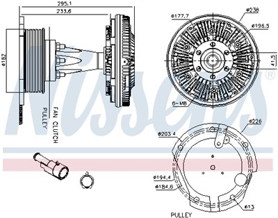 NISSENS 86128 EAN: 5707286455634.