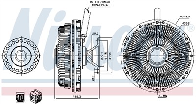 NISSENS 86197 EAN: 5707286466104.
