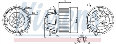 NISSENS 87127 Číslo výrobce: F665878C. EAN: 5707286381544.