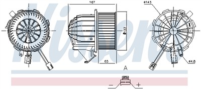 NISSENS 87597 Číslo výrobce: 351104441. EAN: 5707286433960.