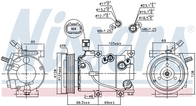 NISSENS 890235 EAN: 5707286412798.