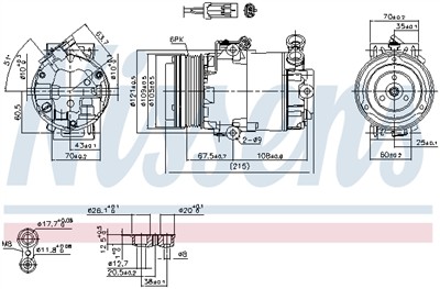 NISSENS 89042 EAN: 5707286349148.