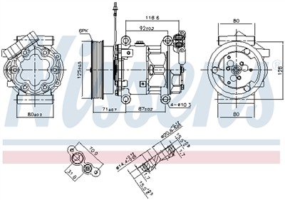 NISSENS 89064 EAN: 5707286349377.