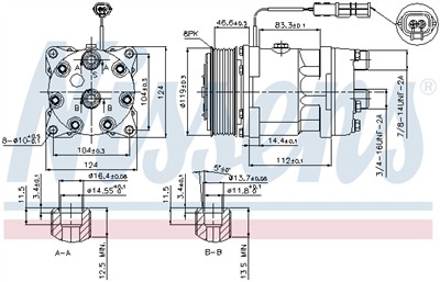 NISSENS 89459 EAN: 5707286365445.