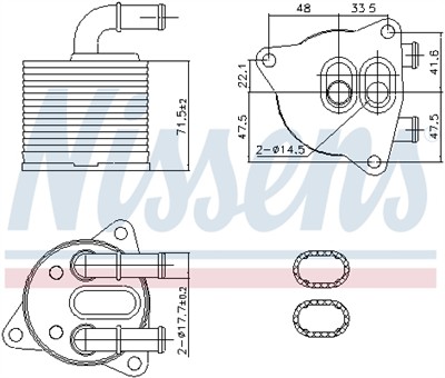 NISSENS 91286 EAN: 5707286491144.
