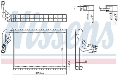 NISSENS 92370 Číslo výrobce: 351330691. EAN: 5707286494381.