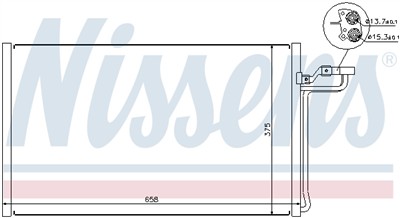 NISSENS 940220 Číslo výrobce: 351001734. EAN: 5707286346079.