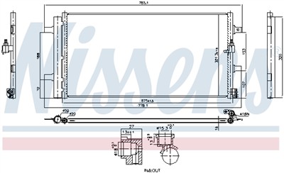 NISSENS 941261 Číslo výrobce: 70815898. EAN: 5707286485990.