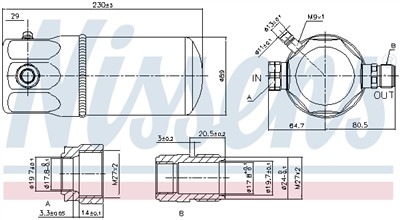 NISSENS 95165 EAN: 5707286261938.