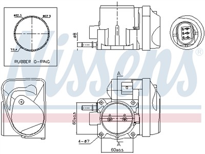 NISSENS 955005 EAN: 5707286546875.