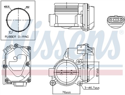 NISSENS 955060 EAN: 5707286547063.