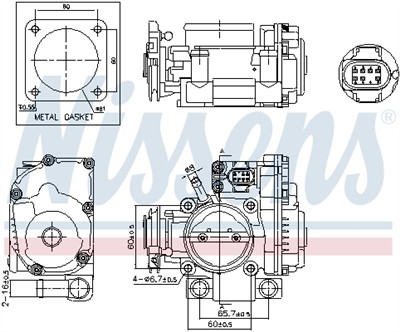 NISSENS 955080 Číslo výrobce: 408237212002. EAN: 5707286547148.