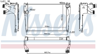 NISSENS 961564 Číslo výrobce: 72519387.