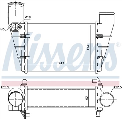 NISSENS 96896 EAN: 5707286266292.