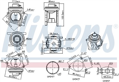 NISSENS 98173 EAN: 5707286464612.