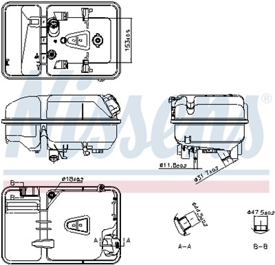 NISSENS 996074 Číslo výrobce: 376765761. EAN: 5707286476165.