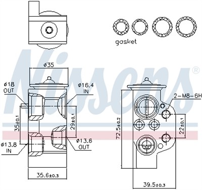 NISSENS 999220 Číslo výrobce: 351239661. EAN: 5707286467927.