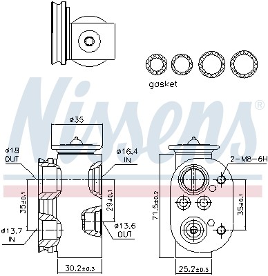 NISSENS 999229 Číslo výrobce: 351004224. EAN: 5707286468016.