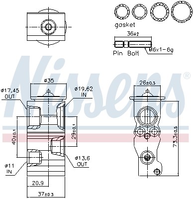 NISSENS 999541 EAN: 5707286551497.