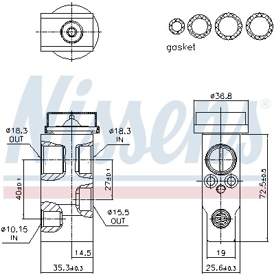 NISSENS 999561 EAN: 5707286566309.