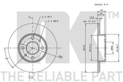 NK 209922 EAN: 5703858145798.