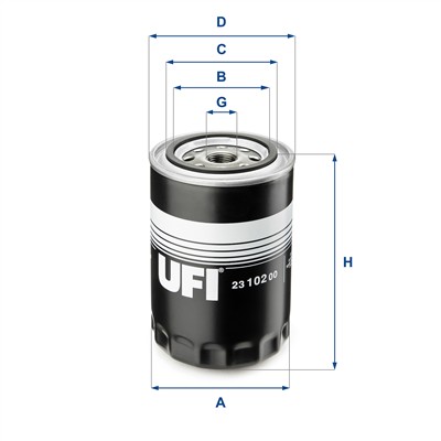 UFI 23.102.00 EAN: 8003453040038.