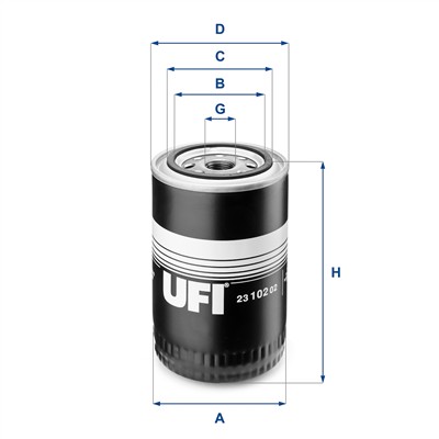 UFI 23.102.02 EAN: 8003453040045.