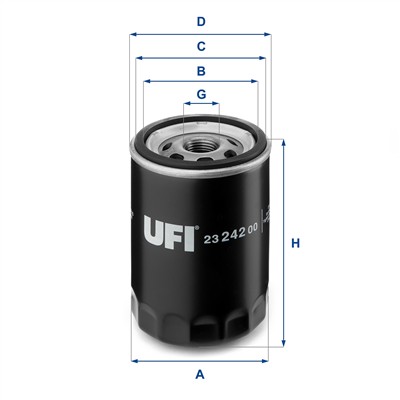 UFI 23.242.00 EAN: 8003453041752.