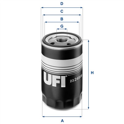 UFI 23.249.00 EAN: 8003453041820.
