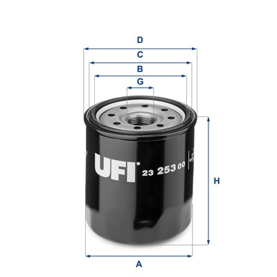 UFI 23.253.00 EAN: 8003453041868.