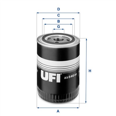 UFI 23.546.00 EAN: 8003453044319.