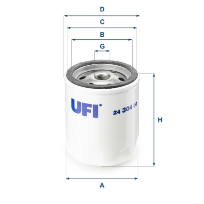 UFI 24.304.00 EAN: 8003453060029.