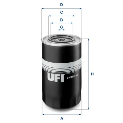 UFI 24.308.00 EAN: 8003453060067.