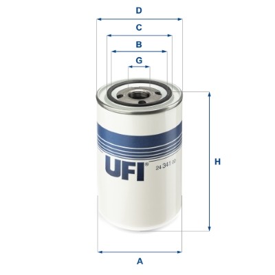 UFI 24.341.00 EAN: 8003453061224.