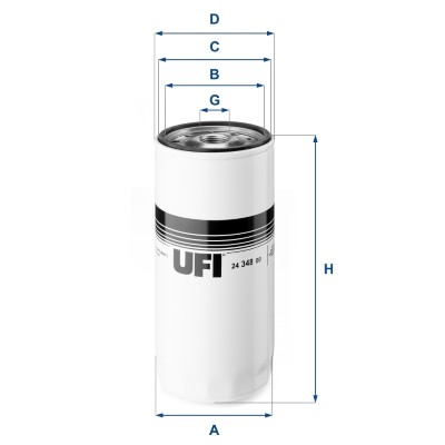 UFI 24.348.00 EAN: 8003453062177.